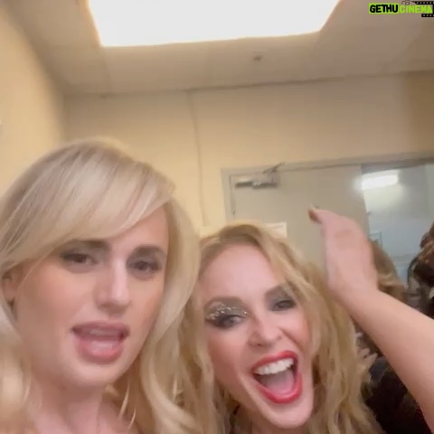 Rebel Wilson Instagram - We should be so LUCKY (Lucky, lucky, lucky!) Ramona’s actual 40th spent singing and dancing with the legend herself KYLIE @kylieminogue 🩷🇦🇺 📸: @erik.melvin