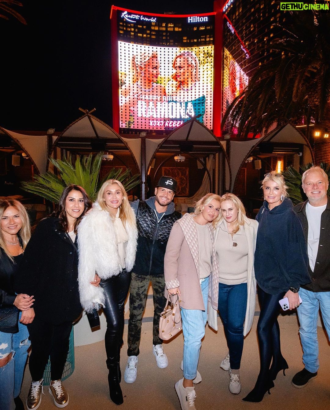 Rebel Wilson Instagram - She’s on the strip! Happy 40th birthday Ramona my darling!! @resortsworldlv