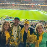 Rebel Wilson Instagram - @matildas are sooooo amazing! 🐨 what a moment for women’s sport! (And always amazing when I get to chat to one of my idols @billiejeanking ) The biggest congratulations to Matildas for absolutely crushing this World Cup! Thank you to the Infantino family for including me and my family at the games 💛💚⚽️💛🇦🇺⚽️ such incredible memories!