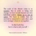 Regina Hall Instagram - To make progress on halting the worst of the climate crisis, we have to look beyond thinking about our individual behaviors and instead strengthen our communities, build solidarity and act together. What are you doing this Earth Day? #LetsCreateTheFuture Graphics from @100isNow and Intersectional Environmentalist