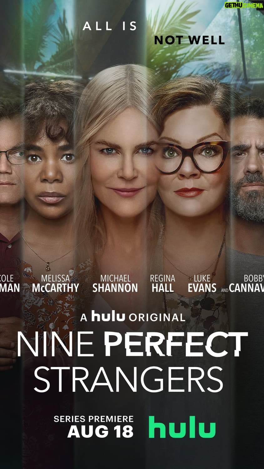 Regina Hall Instagram - Welcome to Tranquillum…your journey awaits. #nineperfectstrangers @9strangershulu
