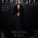 Regina Hall Instagram - 🖤🖤🖤 @lofficielfashionbookmontecarlo @lofficiel.montecarlo Photography&Creative Direction: @mikeruizone Editor in Chief: @dimitrivorontsov Styling: @scotlouie Hair: @shornelll Makeup: @lewinadavid Photo Assist: @ozzie__g__ PR: @initiativepr