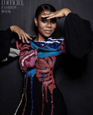 Regina Hall Instagram - @mikeruizone you really are an artist. Had the most fun on this shoot. Thank you @lofficielau 

Photography, creative direction, production: @mikeruizone 
editor in chief: @dimitrivorontsov 
stylist: @scotlouie 
hair: @shornelll 
makeup: @lewinadavid 
photo assistant: @ozzie__g__