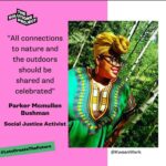 Regina Hall Instagram - Today my #WCW is shining a light on Parker Mcmullen Bushman (@KweenWerk), a social justice activist, #environmentalist, speaker, artist. She is the founder of Inclusive Journeys and creator of #EarthKween, which challenges traditional representations of what it means to be #outdoorsy! She has a passion for #equity and inclusion in the outdoors, conservation education, and climate change action. Her interest in justice, accessibility, and equity issues developed from her personal experiences facing the unequal #representation of people of color in environmental organizations and #GreenSpaces. She tackles these complex issues by addressing them through head on activism and education. Throughout her over 23+ years of work in conservation based organizations she’s had the opportunity to help communities learn about the actions they can take to make a difference in their future. Parker also believes that without action on #ClimateChange, any other conservation action that we do will be severely compromised. “Our willingness to come together as a national and global community and take strong action in the face of the challenge of climate change will determine what kind of world our children will inherit from us.” To keep up with her journey, follow @KweenWerk @inclusiveguide