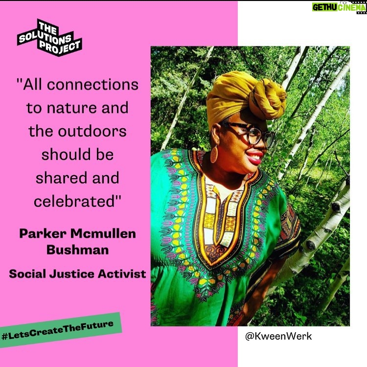 Regina Hall Instagram - Today my #WCW is shining a light on Parker Mcmullen Bushman (@KweenWerk), a social justice activist, #environmentalist, speaker, artist. She is the founder of Inclusive Journeys and creator of #EarthKween, which challenges traditional representations of what it means to be #outdoorsy! She has a passion for #equity and inclusion in the outdoors, conservation education, and climate change action. Her interest in justice, accessibility, and equity issues developed from her personal experiences facing the unequal #representation of people of color in environmental organizations and #GreenSpaces. She tackles these complex issues by addressing them through head on activism and education. Throughout her over 23+ years of work in conservation based organizations she’s had the opportunity to help communities learn about the actions they can take to make a difference in their future. Parker also believes that without action on #ClimateChange, any other conservation action that we do will be severely compromised. “Our willingness to come together as a national and global community and take strong action in the face of the challenge of climate change will determine what kind of world our children will inherit from us.” To keep up with her journey, follow @KweenWerk @inclusiveguide