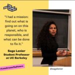 Regina Hall Instagram - Today’s #WCW goes to Sage Lenier (@SageLenier), a 21-year old student professor (yes, professor!) at @UCBerkeleyOfficial. Her course, Zero Waste: Solutions for a Sustainable Future, part of the @DeCalprogram—in which students create, teach, and facilitate classes with faculty oversight, is a crash course in all the things we can do to save the planet. Sage, who is a conservation and resource studies major was inspired to create the course after becoming dissatisfied with how #environmental issues are typically taught. Her goal was to build something that could be handed to the average person and easily digested into #tangible, scalable, hopeful #solutions. So how’s the class going, you ask? Well...when she first offered the course, there were 25 students enrolled. Now, four semesters later, there are more than 160 students in the class and another 45 on the #WaitingList. I’d say it’s going VERY well. “Most of the solutions to the environmental problems we face are not awaiting invention, but merely implementation.” #savetheplanet #socialjustice #racialjustice #environmentaljustice #environmentalracism #ucberkeley