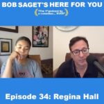 Regina Hall Instagram - Had the most entertaining and fun convo with @bobsaget Thank you for having me!! Hear it on @spotify @spotifypodcasts