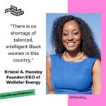 Regina Hall Instagram - My #WCW today is out here kicking down doors for the next generation of Black women entrepreneurs. Kristal Hansley (@khansley_), has just become the first Black woman in the country to own a community solar company. And, she launched on #Juneteenth. Talk about a #flex! WeSolar Energy LLC (@wesolar_energy) is committed to bringing community solar to those who would not normally access it, which includes Black communities, #CommunitiesOfColor and working class people. Prior to launching WeSolar, Kristal worked for @NeighborhoodSun. This experience gave her the opportunity to learn about the infrastructure of community #SolarFarms and the many benefits they offer to people unable to access the traditional solar market. Since her childhood growing up in #Brooklyn, she has been passionate about serving the community and standing up for the rights of others, and she was able to leverage her knowledge in this emerging industry and launch WeSolar. “From the moment the idea for WeSolar came to me, I was determined to make this a different kind of energy company... We call ourselves the Green, Clean, Feel Good Energy Company because we truly care about the environment and were built from the ground up to serve the interests of consumers.” Follow @khansley_ and @wesolar_energy to learn more about this groundbreaking organization and how to get involved.