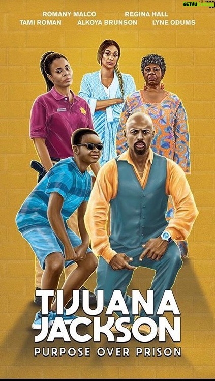 Regina Hall Instagram - •As Tijuana Jackson’s parole officer, I’ve seen him come a long way. Find purpose with TJ (@RomanyMalco) in TIJUANA JACKSON: PURPOSE OVER PRISON, coming Friday, July 31. #TijuanaJacksonMovie