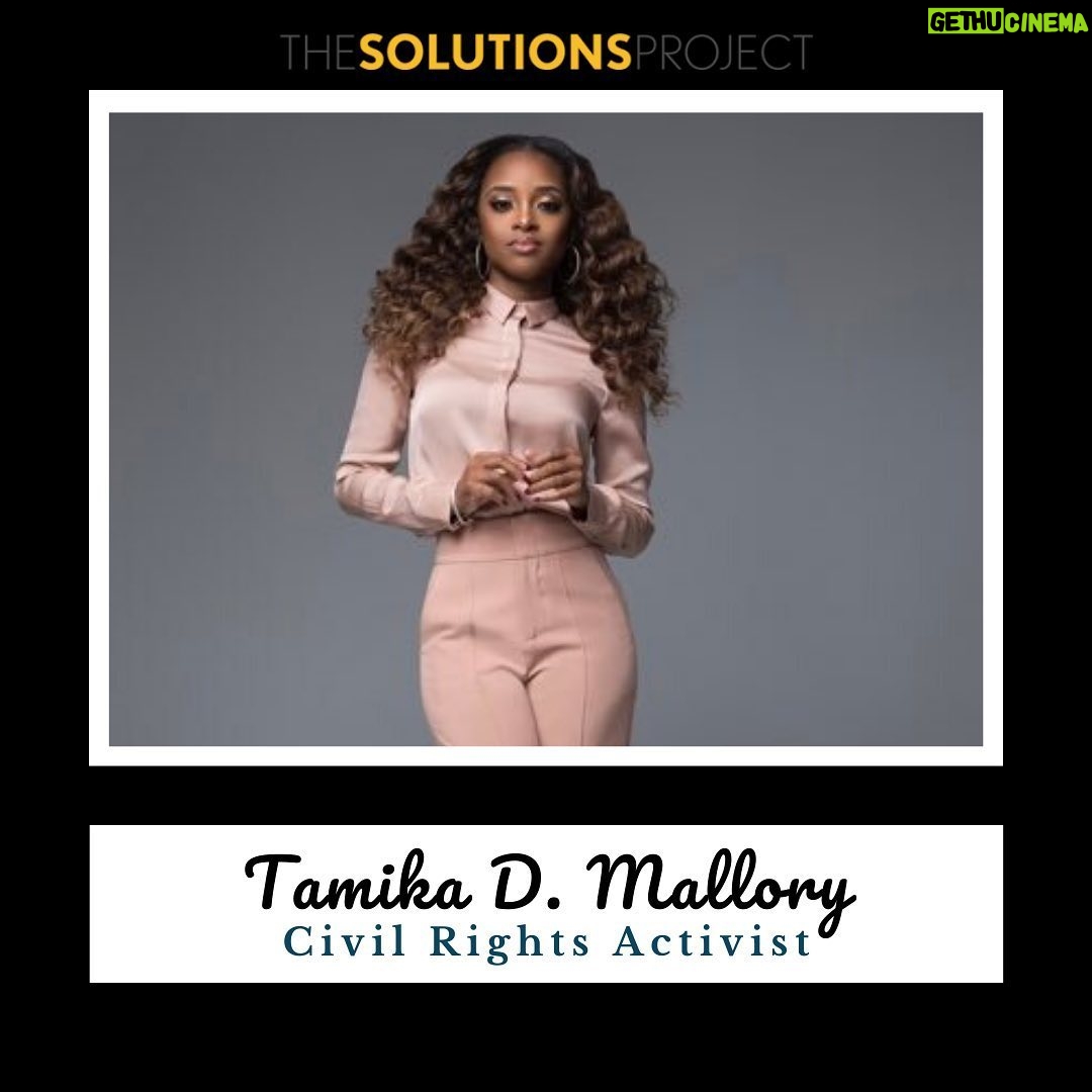 Regina Hall Instagram - In a system that doesn’t seem to value Black bodies, we need leaders who fight for social justice despite the voices trying to silence them. @TamikaDMallory is one of those leaders. A civil rights activist, who joined the @NationalActionNetwork (NAN) at eleven, Tamika helped organize the 2017 @WomensMarch, a worldwide protest for women's rights, immigration reform, LGBTQIA rights, health-care reform, environmental reform, racial justice, and racial equality. She is also co-founder of @UntilFreedom, an intersectional #socialjustice organization rooted in the leadership of diverse people of color to address systemic and racial injustice, investing in those who are the most directly impacted by cyclical poverty, inequality, and #StateViolence. Since the murder of #GeorgeFloyd, Tamika has been protesting on the front lines, using her voice to champion the needs and demands of our community, while empowering others to contribute their voice and engage in the political process to #CreateChange. “It has always been the people who are least comfortable that have made the greatest impact, when they have decided they are willing to take the extra step, in order to protect their lives and fight back against the system.” #JusticeForGeorgeFloyd #BlackLivesMatter #InvestInBlackFutures #NoJusticeNoPeace #WCW