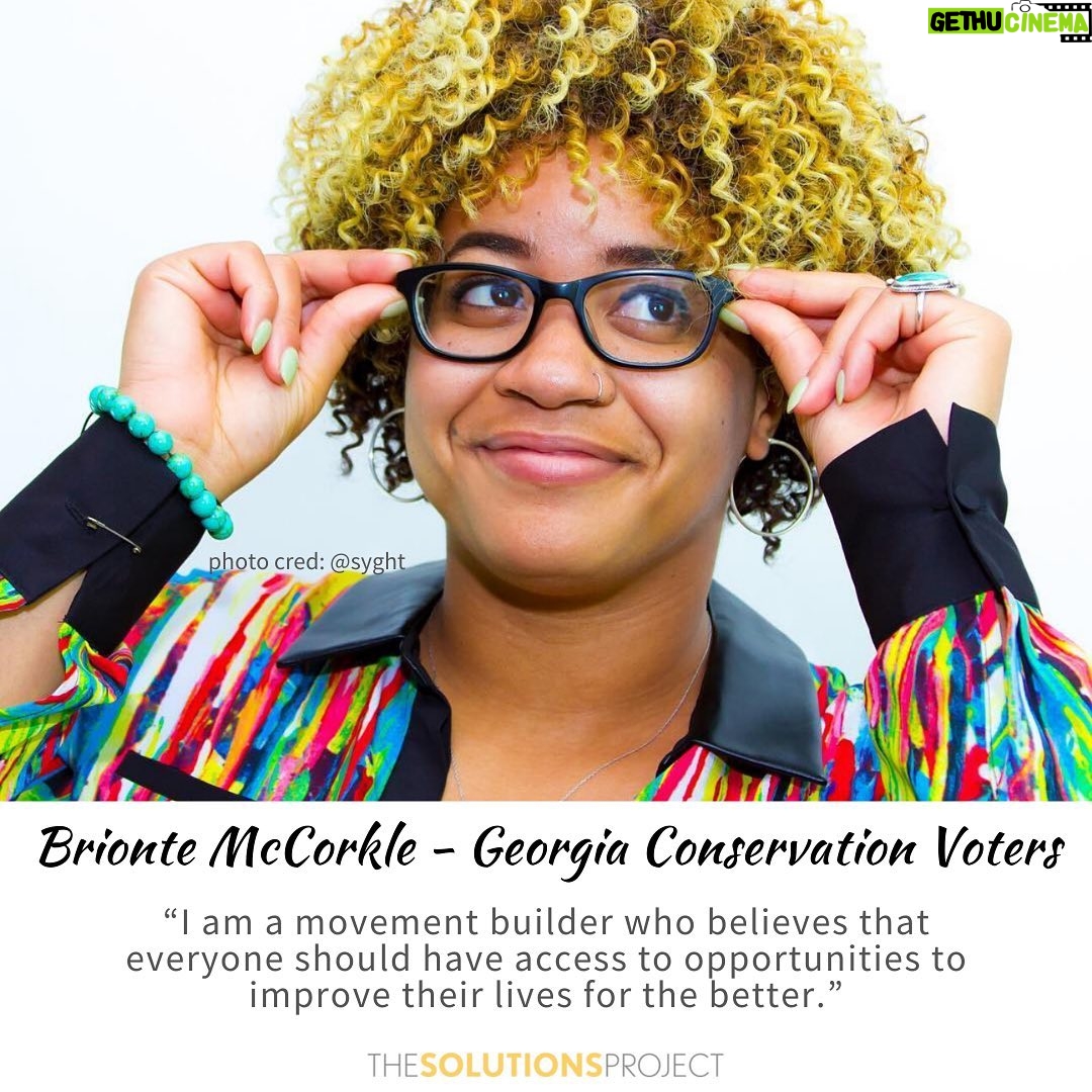 Regina Hall Instagram - My #WCW this week goes to mother, wife, and climate revolutionary Brionte McCorkle. In her role as the executive director of Georgia Conservation Voters, @MBrionte works to elect pro-environment candidates and hold elected officials accountable for their actions and votes. @MBrionte has spent her career fighting for a healthier, more vibrant future for all people and the planet, teaching people how to self organize and building strategic partnerships that protect the environment, advance racial equity, and grow #CivicEngagement. Also, make sure to complete the #2020census On 4/15 you can join @gcvoters live 80s Census Social and enjoy some classic hits while getting your questions answered. photo cred @syght #BeCounted #actonclimate #100isNOW #makethefuturewewant