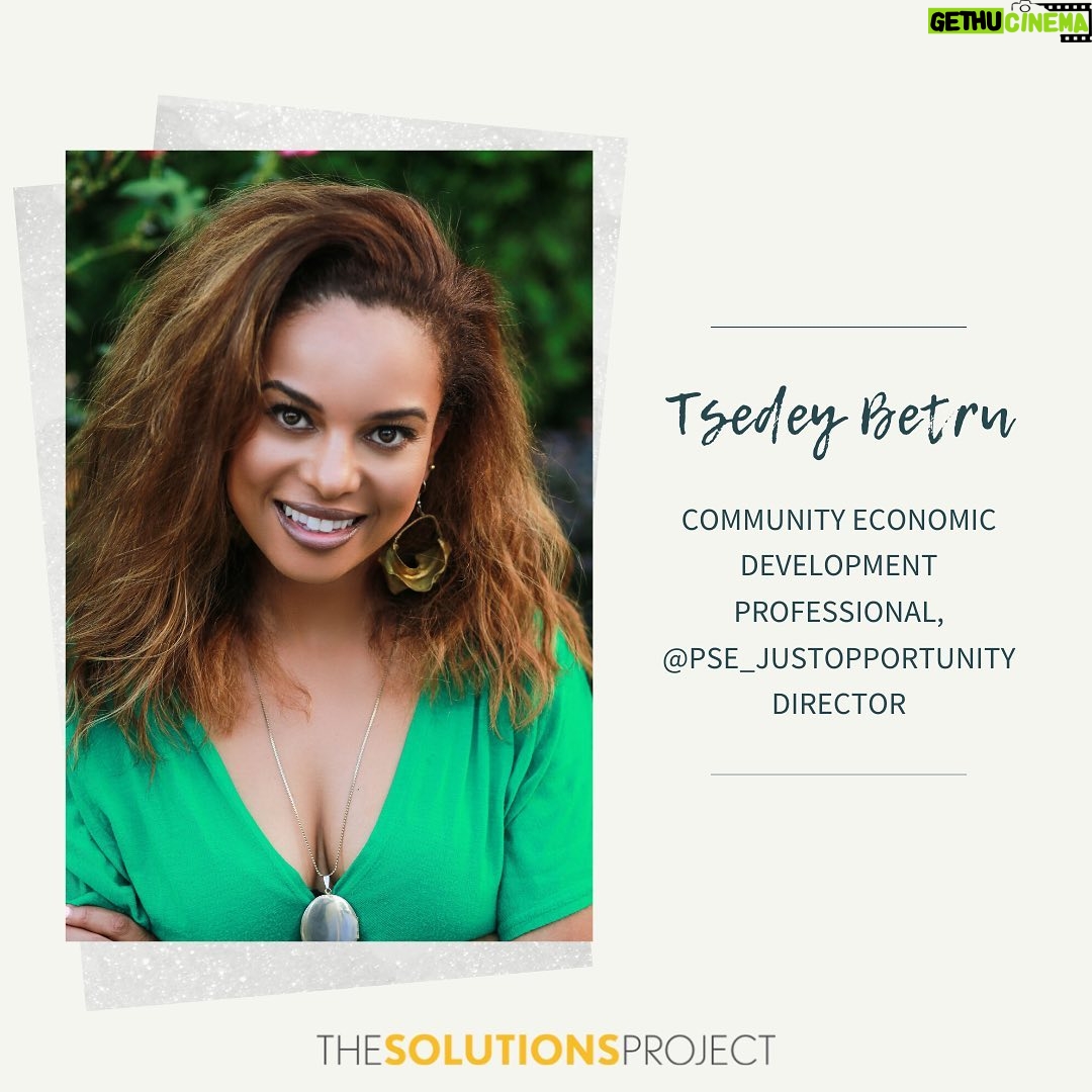 Regina Hall Instagram - This week, my #WCW is dedicated to @TsedeyBetru. Tsedey’s experiences immigrating to the U.S., from Ethiopia, led her to pursue studies in Urban and Regional Development. Tsedey has dedicated her career to community organizing, and is heavily involved in rehabbing homes for low-income families, protecting our voting rights, helping immigrant girls succeed in school, and advancing an agenda of equitable economic growth in Atlanta. As the Director of The Solutions Project grantee @pse_JustOpportunity, a group of economic development leaders from the private, nonprofit, and government sectors, @TsedeyBetru and her team are committed to exploring sustainable strategies and solutions for equitable economic opportunities for individuals and their families. Follow @TsedeyBetru and @pse_JustOpportunity for opportunities to support their mission for economic inclusion. #togetherweprosper #equityforall #cleanpowertothepeople #justopportunity #justenergy #justhealth #Equitymatters #atlanta #100isNOW #MakeTheFutureWeWant