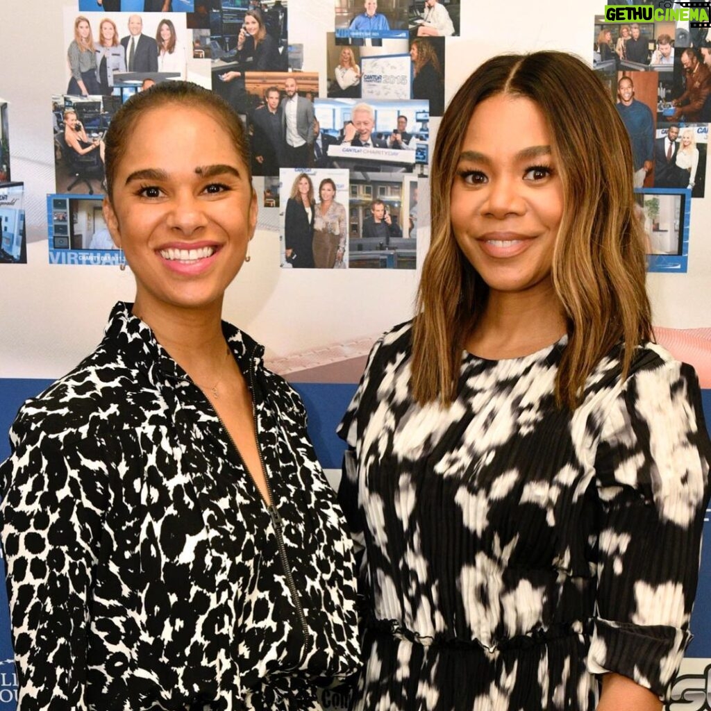 Regina Hall Instagram - Every year since 9/11/2001, Cantor Fitzgerald commemorates their 658 employees who were lost in the World Trade Center attacks by supporting charities that provide hope and support around the globe. Through their generosity, Cantor Fitzgerald, has taken what would be a day of complete tragedy and have turned it into something that’s quite beautiful and impactful. This year, I was able to participate as an Ambassador on behalf of @srfcure I’m honored to have been able to spend some time with @cfrelieffund and am beyond grateful for what their donation will mean for the push to find a cure for Scleroderma.