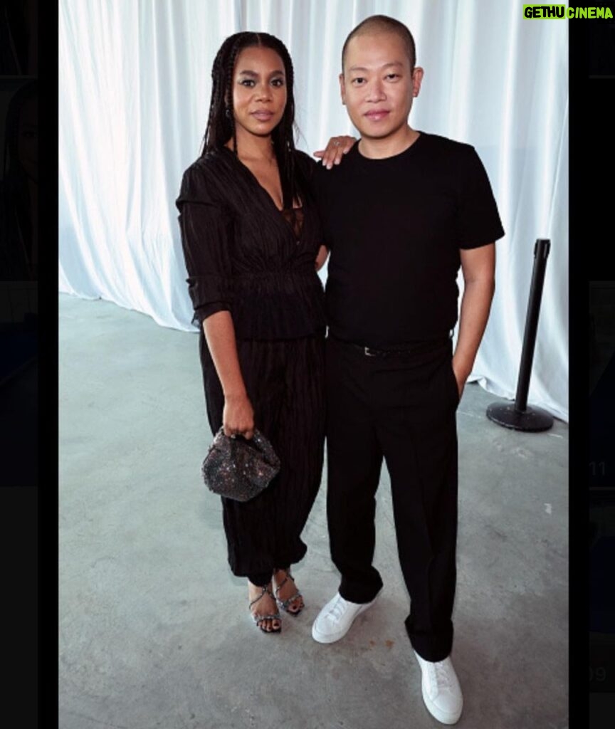 Regina Hall Instagram - Thank you @jasonwu Your show and collection are 🔥🔥🔥 #jasonwucollection