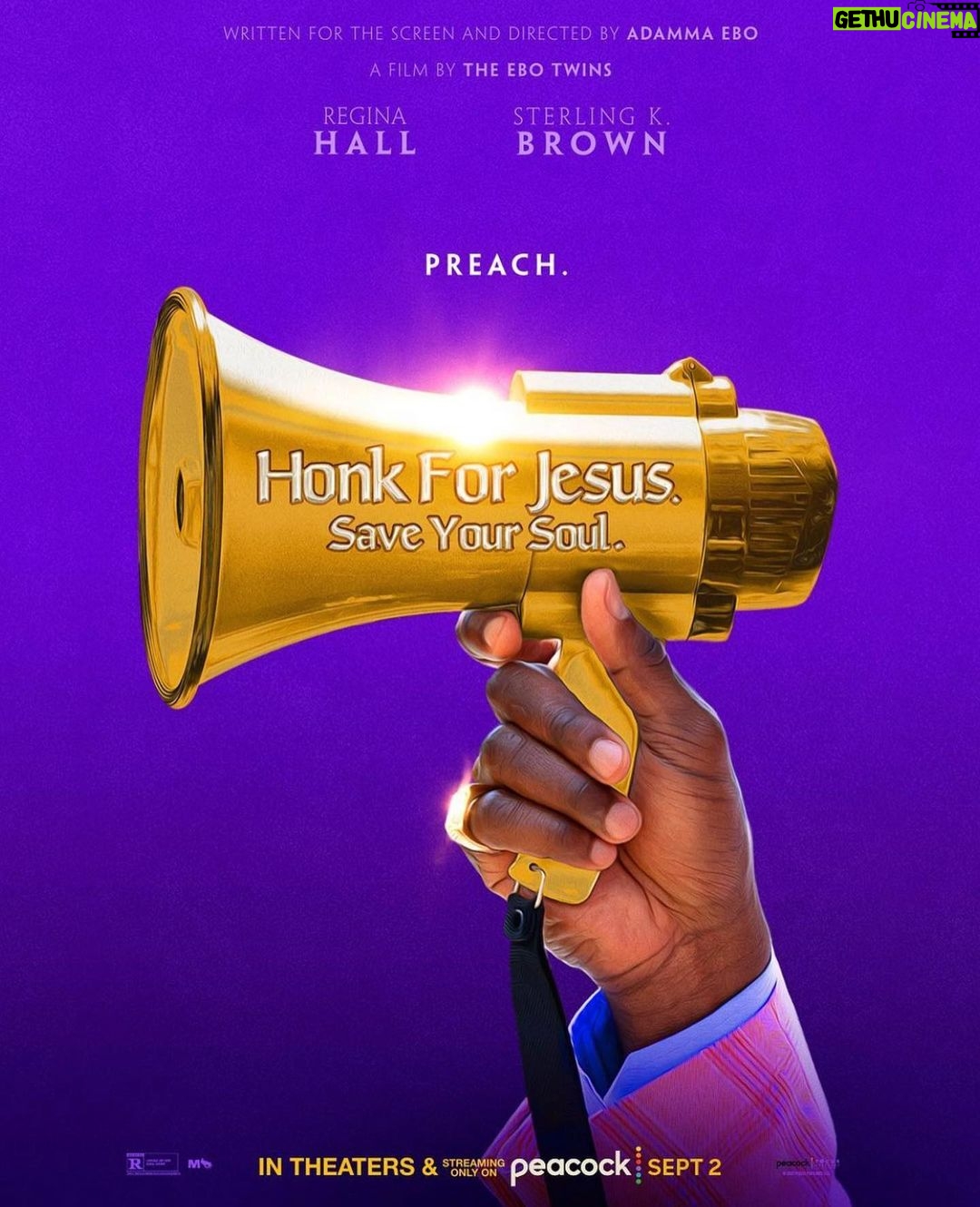 Regina Hall Instagram - @honkforjesusmovie out today!! In theaters and streaming on @peacocktv