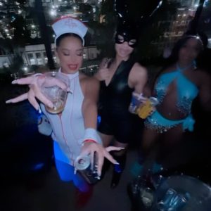 Reginae Carter Instagram - Issa Belly dancer and I finally did the Water challenge 🥵 #halloweenwaslit🔥