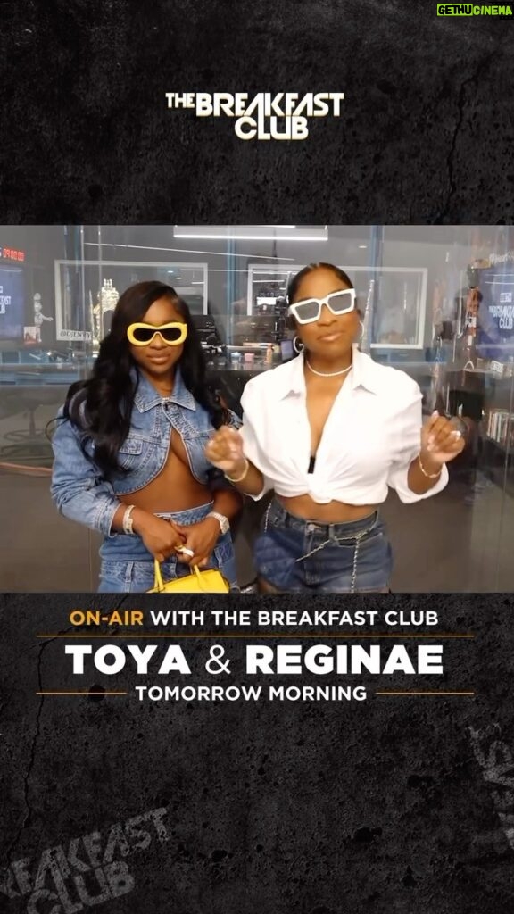 Reginae Carter Instagram - 🚨 The mommy daughter duo @toyajohnson & @itsreginaecarter will be in the building tomorrow morning on #TheBreakfastClubBET discussing their new show ‘Toya & Reginae’! ➡Set your alarms to listen in live from 6a-10a locally or on the 🆓 @iHeartRadio app ! You can catch us live at 9a on @bet 🔥