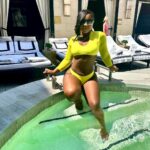 Reginae Carter Instagram - Sunshine Fine ☀️ Swimsuit @whyifitin Houston, Texas