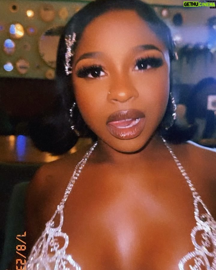 Reginae Carter Instagram - We took it back To the 99â & the 2000s ðĪŠ Had a blast at @lakeyah release party ð