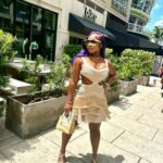 Reginae Carter Instagram - Just here for a good time , not a long one 💜 Miami, Florida