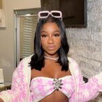 Reginae Carter Instagram - Brown skin , she bad as f**k , I told that bihh to strike a pose💕