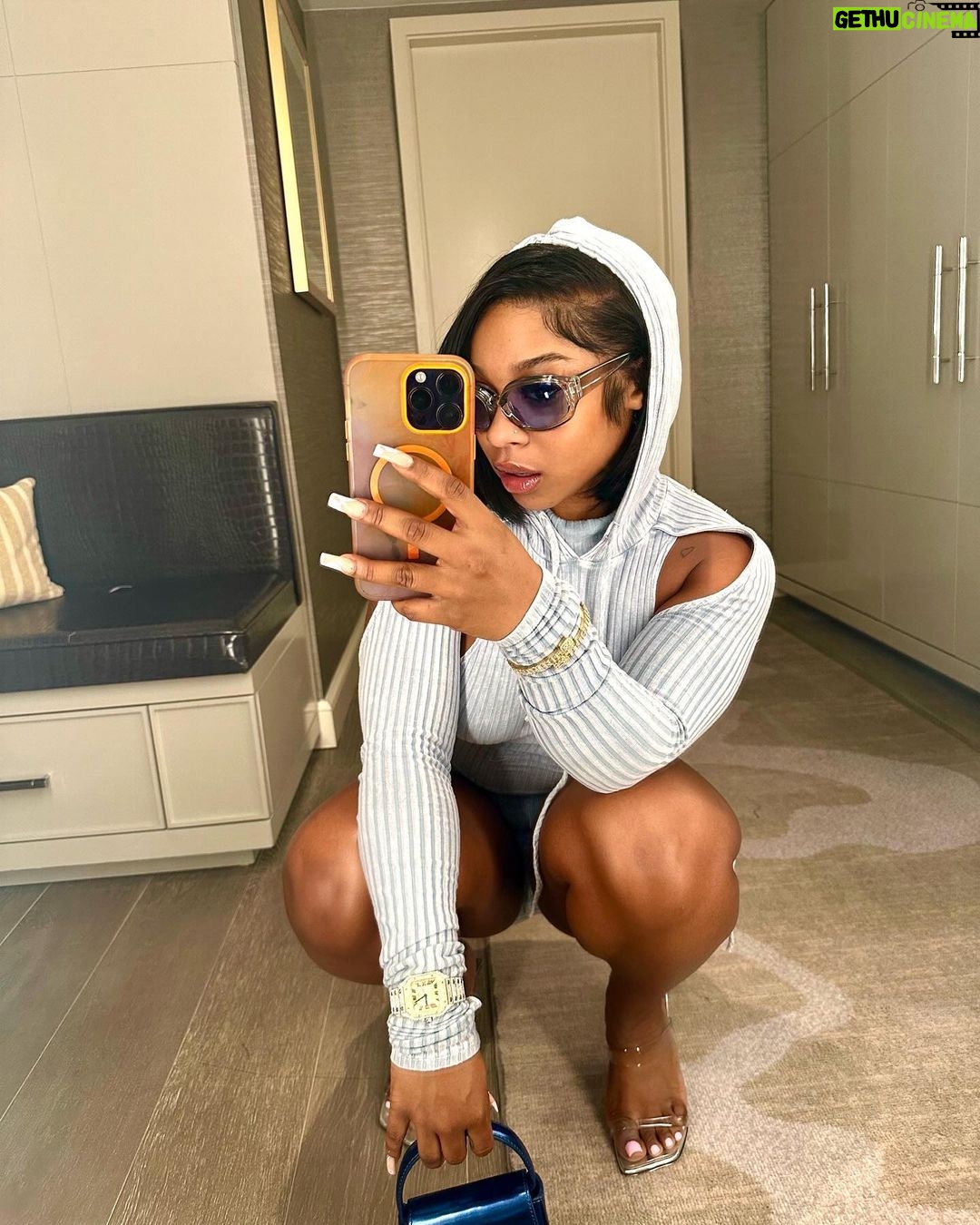 Reginae Carter Instagram - Try to act bad like me , They bad actors 😅🥶 @Fashionnova