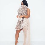 Reginae Carter Instagram - Put A Ribbon On Me , I Been Acting Brand New 🎀 Hair @jasmine.dior Makeup @ohkeliyah Styled by @tifftootuff Dress @theivyshowroom @fiskanistyle 📸 @shotbysed