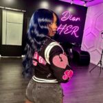 Reginae Carter Instagram - My fave part about my outfit is this jacket 💕🥰 Jacket @shopplastics 💕