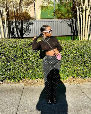 Reginae Carter Instagram - Shadow banned but you know I still peek through 😏🤪💞