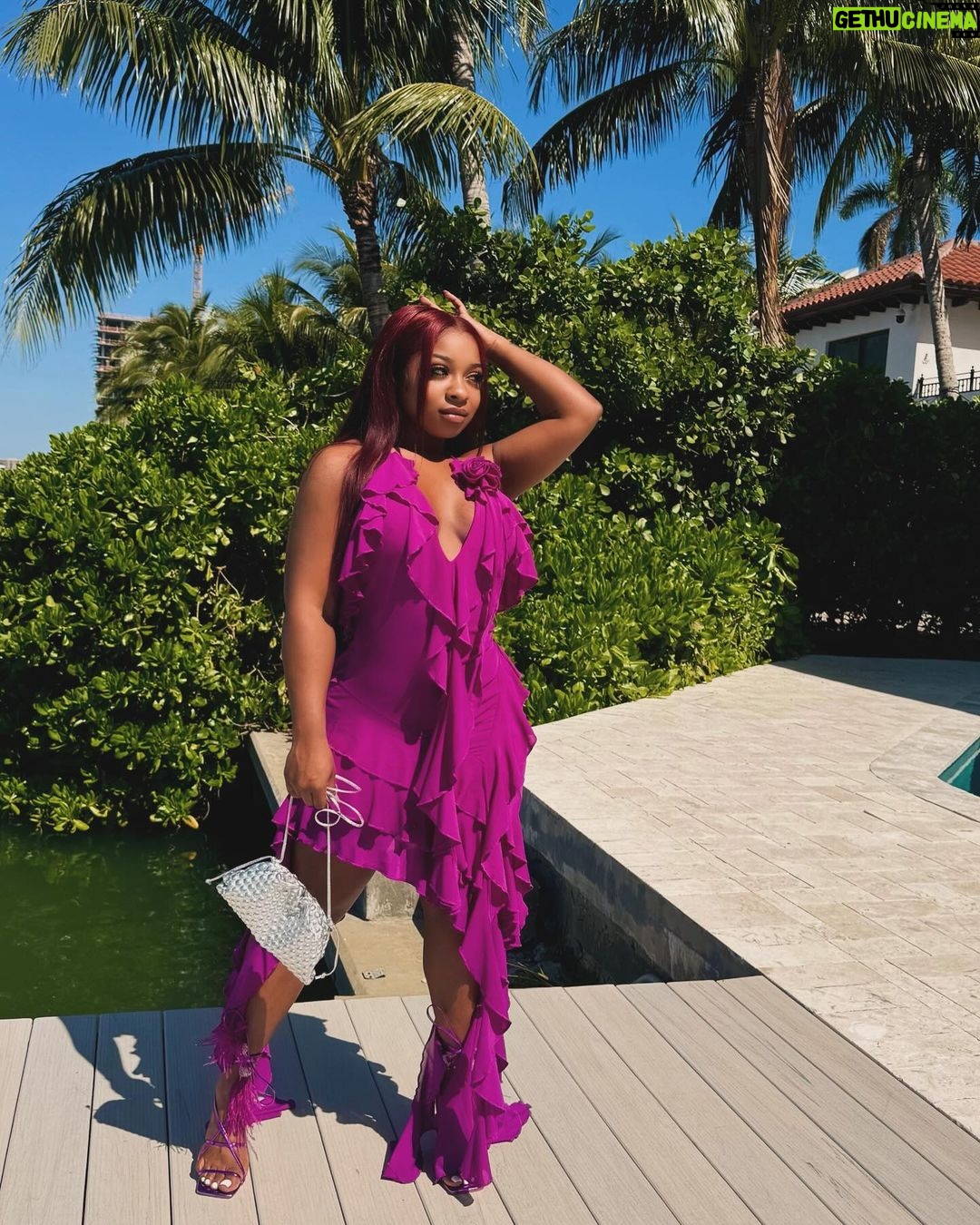 Reginae Carter Instagram - 💜 @Fashionnova