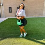 Reginae Carter Instagram - Prada Moment 💚 Baltimore, Maryland
