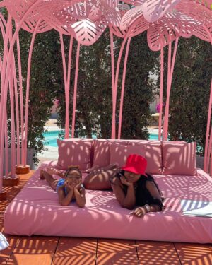 Reginae Carter Instagram - Happy Birthday to my little sister @reign_beaux 💕 This little girl means so much to me !! I can’t believe she’s 5 already ! I remember giving you your first bath 🥹 I remember not wanting to leave the hospital because I was so in love with your wittle self🥰 Now you’re My True Mini me ! Sassy as ever and you don’t play about your mama ! Lol my lil twin 😝 Today we celebrate you and you know we gone turn all the way up !! #birthdaygirllll  you’ll forever be my little baby ❤️