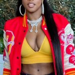 Remy Ma Instagram - Not sure if it’s the Levi’s jeans but I was feeling very 90s fly ❤️💛🤍 Thank you to my girl @AaliyahNoel for making sure I got my @octobersveryown KC jacket🔥… my Eagles one ready for next season 🦅😈 #RemyMa #Reminisce
