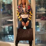 Remy Ma Instagram - 2022 I’m in my big bag ! @TelfarGlobal Sidebar: It’s all in the eyes Chico😉 Double Sidebar: Follow @ChromeTwenty3 Sunday, February 27th “Queens Get The Money” #Reminisce #RemyMa #QGTM #Chrome23 #C23