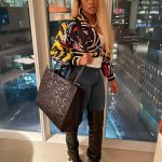Remy Ma Instagram - 2022 I’m in my big bag ! @TelfarGlobal Sidebar: It’s all in the eyes Chico😉 Double Sidebar: Follow @ChromeTwenty3 Sunday, February 27th “Queens Get The Money” #Reminisce #RemyMa #QGTM #Chrome23 #C23