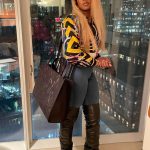 Remy Ma Instagram - 2022 I’m in my big bag ! @TelfarGlobal Sidebar: It’s all in the eyes Chico😉 Double Sidebar: Follow @ChromeTwenty3 Sunday, February 27th “Queens Get The Money” #Reminisce #RemyMa #QGTM #Chrome23 #C23
