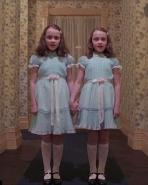 Remy Ma Instagram - Drop dead gorgeous!
Me & my Amiga @iamjuju_ as
The Grady Twins from “The Shining”
Sidebar: Nahhh, we really dead pretty
Double Sidebar:I told Ju we was gonna be these murdered twins from a scary movie and she immediately agreed even tho she never saw the movie. But if I added blood she added Gucci hair clips, i added veins & scratches she added busted down watches and high heels 😂…every hood chick needs a girly beautiful friend. #SheHasntDressedUpSinceABeingAKid #MyFavoriteHoliday #RemyMa
