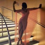 Remy Ma Instagram - This @KarenSabagOfficial custom dress is EVERYTHING!!💕💕💕 Sidebar: She designed and created this dress for me in less than 24 hours! Double Sidebar: Then designed and created ANOTHER one- totally different style, cut, & color that was just as 🔥 in that same 24 hours … THEN she called me 48 hours later and said get ready for her new collection “Chantilly Love” , inspired by me 🥰 Triple Sidebar: (yes triple😈) I wore this to my first feature film movie premiere “Big 50: the Delrhonda Hood Story” premiering on BET+ NOW!!! #RemyMa