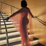 Remy Ma Instagram - This @KarenSabagOfficial custom dress is EVERYTHING!!💕💕💕 Sidebar: She designed and created this dress for me in less than 24 hours! Double Sidebar: Then designed and created ANOTHER one- totally different style, cut, & color that was just as 🔥 in that same 24 hours … THEN she called me 48 hours later and said get ready for her new collection “Chantilly Love” , inspired by me 🥰 Triple Sidebar: (yes triple😈) I wore this to my first feature film movie premiere “Big 50: the Delrhonda Hood Story” premiering on BET+ NOW!!! #RemyMa