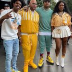Remy Ma Instagram – Central Park/CNN Vibes☀️ 🤍💛Jacket, purse, socks from #Fendi
Boots from  #Chanel
Skirt from  @MsBlingMiami
Sidebar: It was sooo hot my socks slid down but when I left my hotel they looked how they look in the last photo 
Double Sidebar: ain’t no double sidebar today; ain’t got sh*t else to say #RemyMa