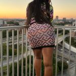 Remy Ma Instagram - B*tch I’m stylish 💖💛🖤💚💙💜 Sidebar: b*tches talk crazy when I pull up it’s silent🤫 Double Sidebar: Versace Hottie #Reminisce #RemyMa