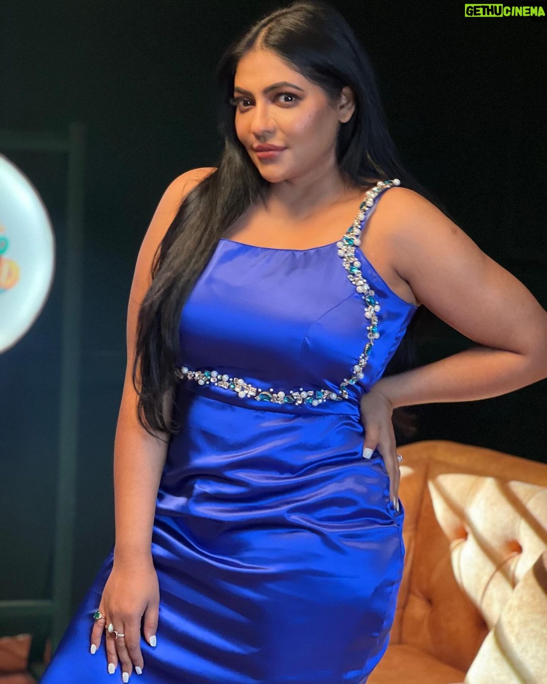 Reshma Pasupuleti Instagram - Current vibe 💍 blues 💙