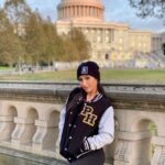 Reya Sunshine Instagram - Here I am looking wholesome AF at the Capitol in my @pornhub varsity jacket circa Nov 2019 🧡 SO excited to put my 25K subscriber patch on! See my stories for the unboxing!