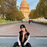 Reya Sunshine Instagram - Here I am looking wholesome AF at the Capitol in my @pornhub varsity jacket circa Nov 2019 🧡 SO excited to put my 25K subscriber patch on! See my stories for the unboxing!