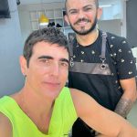 Reynaldo Gianecchini Instagram – Cabelim na régua!😜😉
@silvanonuness_ é mestre!✂️