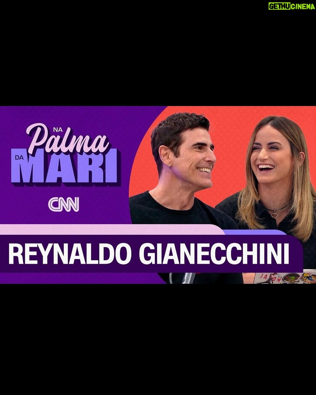 Reynaldo Gianecchini Instagram - Foi boa demais nossa conversa #napalmadamari Tá no YouTube .confere lá!😜😉 @maripalma