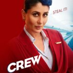 Rhea Kapoor Instagram - Time to Steal it. Meet the #Crew! ✈️ #CrewInCinemasMarch29 @tabutiful @kareenakapoorkhan @kritisanon @diljitdosanjh and a special appearance by @kapilsharma @saswatachatterjeeofficial #RajeshSharma @shobha9168 @anilskapoor @ektarkapoor @kumartaurani @rajoosworld #MehulSuri @nidsmehra @jpaarth @vivek.koka @anirudh_k_sharma @balajimotionpictures @akfcnetwork @tips
