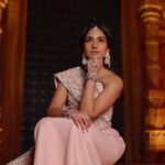 Rhea Kapoor Instagram – @radhikamerchant in custom @ashistudio couture 🌸
Styled with @shereenlovebug