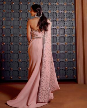 Rhea Kapoor Instagram - @radhikamerchant in custom @ashistudio couture 🌸
Styled with @shereenlovebug