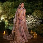 Rhea Kapoor Instagram - My spectacular @radhikamerchant in bespoke @taruntahiliani Styled with @shereenlovebug HMU @loveleen_makeupandhair @sangeetahairartist @makeoverbybhaktti @misheetasanghvi Styleteam @snehhasuresh@styledbysujata @meghnadhall Draped by @dolly.jain Images @dinesh_ahuja @thehouseofpixels